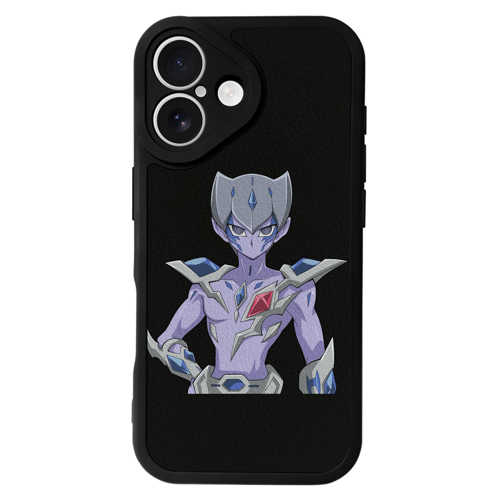 遊☆戯☆王 Yu-Gi-Oh! 【iPhone 16シリーズ対応】シリコンスマホケース（レザー調） 材質：シリコン